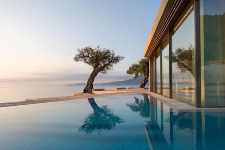 Resort pool and view